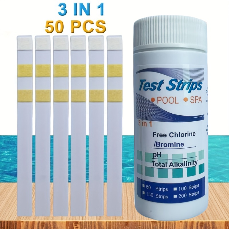 Ph Strip Test - Tiras Reactivas de Cloro y pH