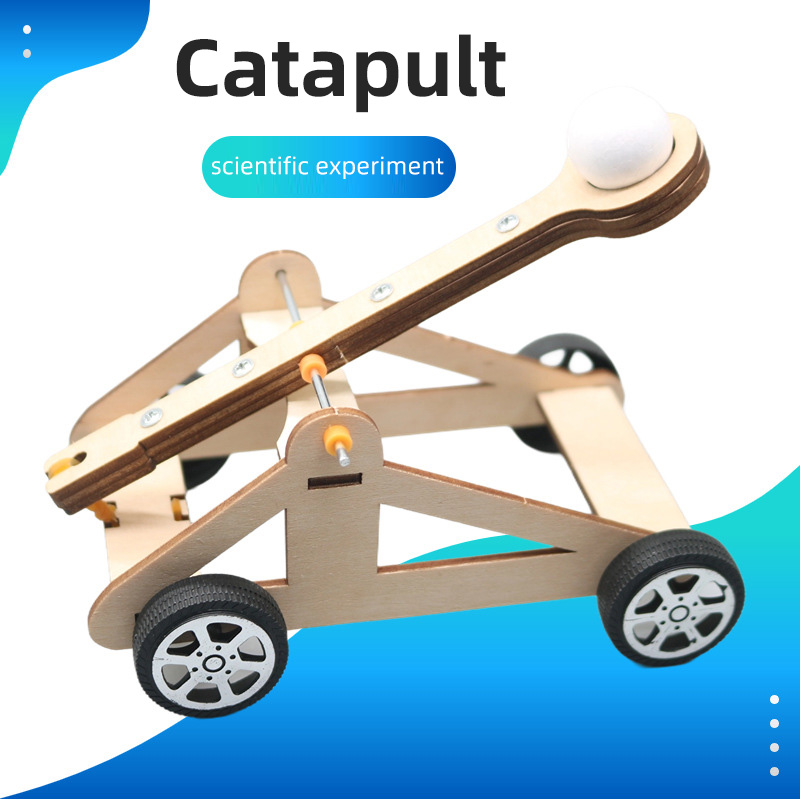 Science Project Physics - Juguete de catapulta DIY, Kit de