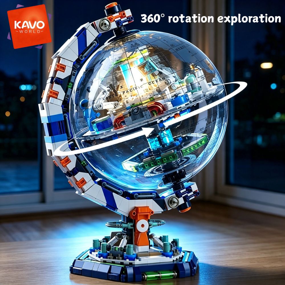 Hobby Science Lab - KAVOWORLD Set de Bloques de Construcción