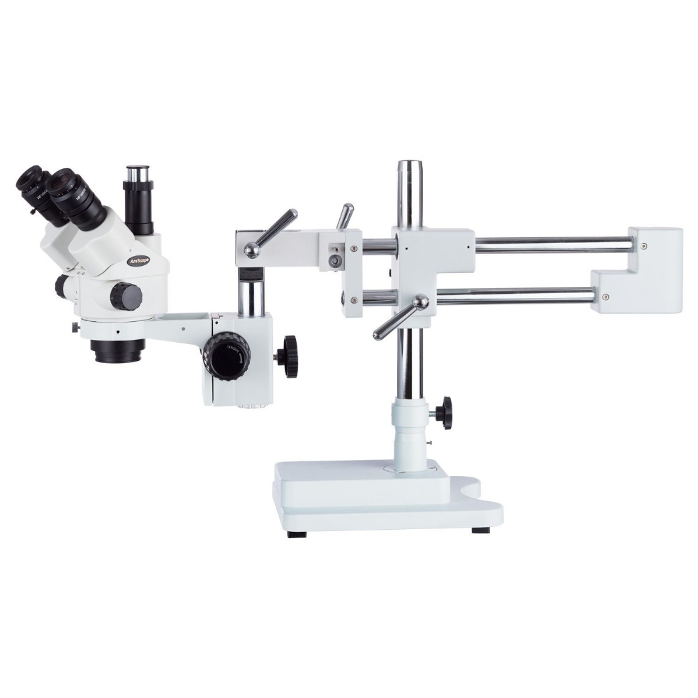 Microscopio Estéreo Trinocular - Amscope Microscope Stereo 7X-45X reseña y precio