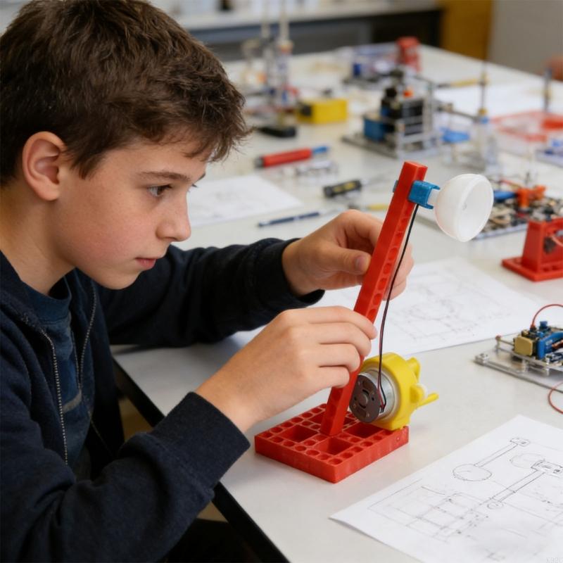 Generador mecánico manual educ - Science Project Physics reseña y precio