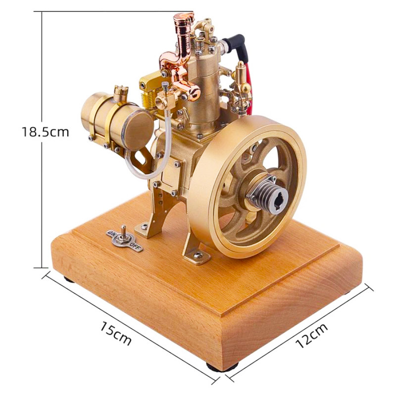 Modelo de Motor de Combustible - Hobby Science Lab reseña y precio
